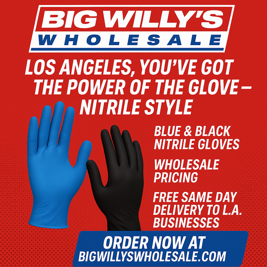 🧤 Los Angeles, You’ve Got the Power of the Glove – Nitrile Style! 💥