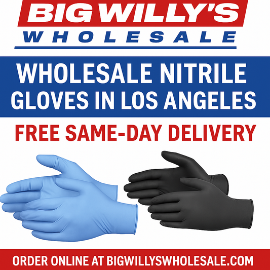 🧤 The #1 Spot for Disposable Nitrile Gloves in Los Angeles (With FREE Same-Day Delivery!)