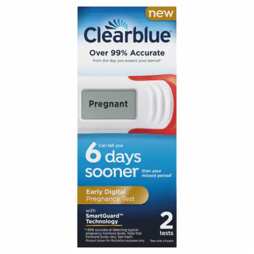 Clearblue Early Digital Pregnancy Test, 2Ct