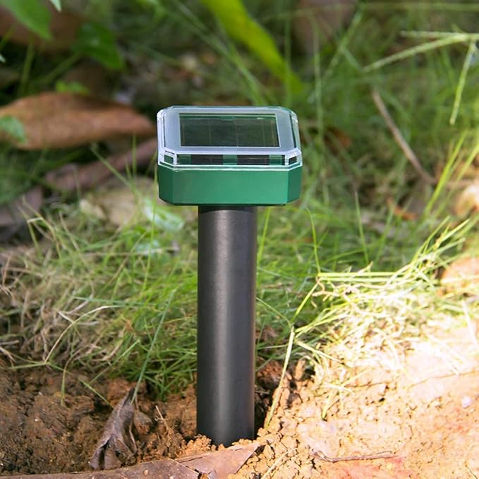 Solar Ultrasonic Mole & Gopher Repellents