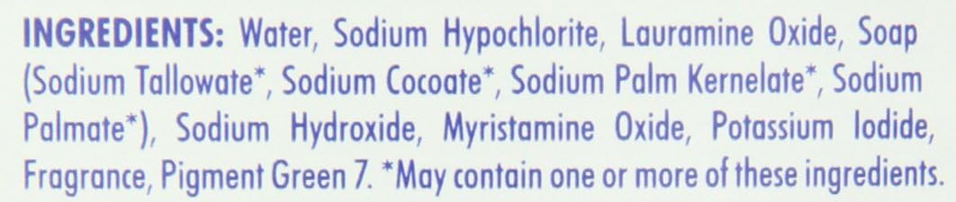 Soft Scrub Gel Cleanser with Bleach, 28.6 oz