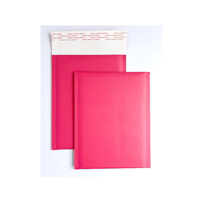 8.5" x 11" Self-Sealing Bubble Mailer, Pink