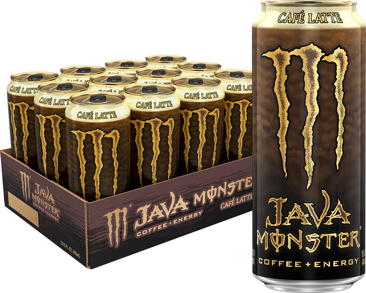 Monster Energy Java Café Latte, 15oz