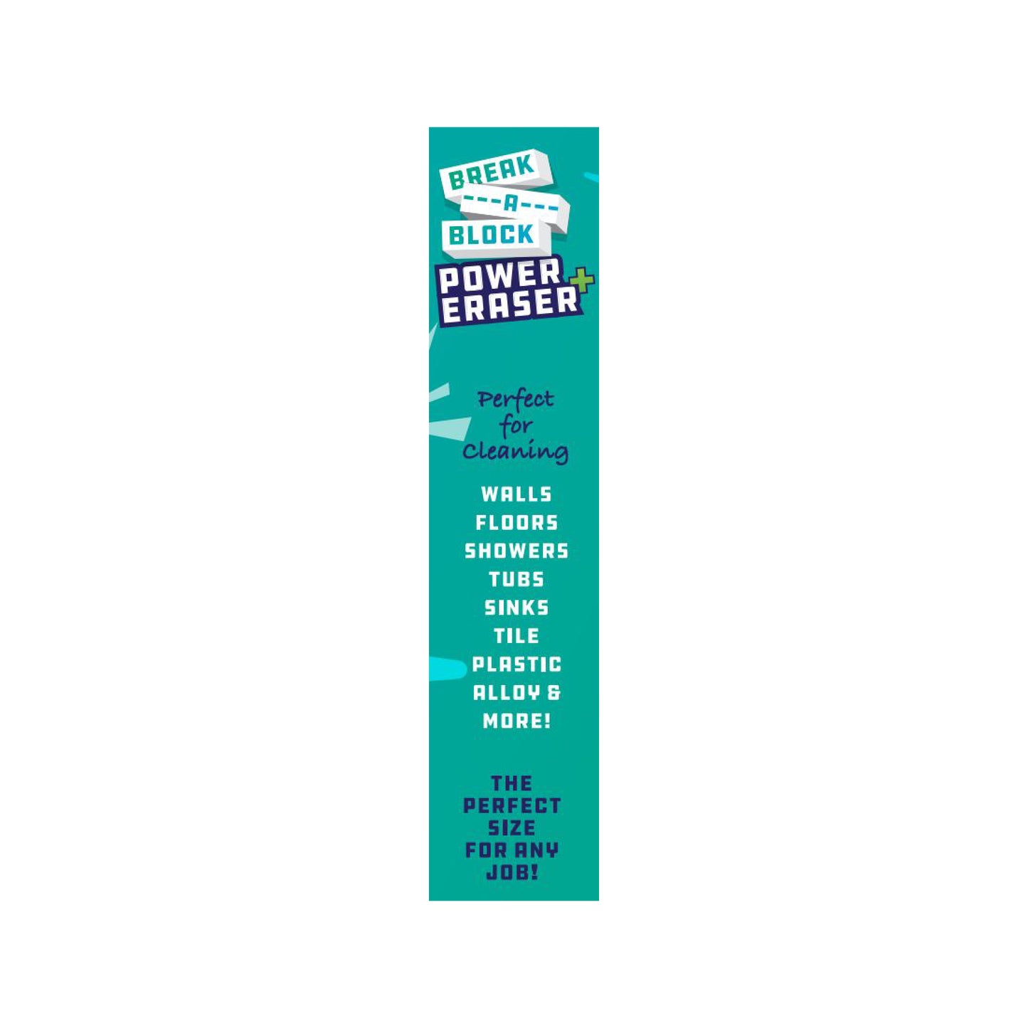 Break A Block Extra Strength Cleaning Eraser,2ct