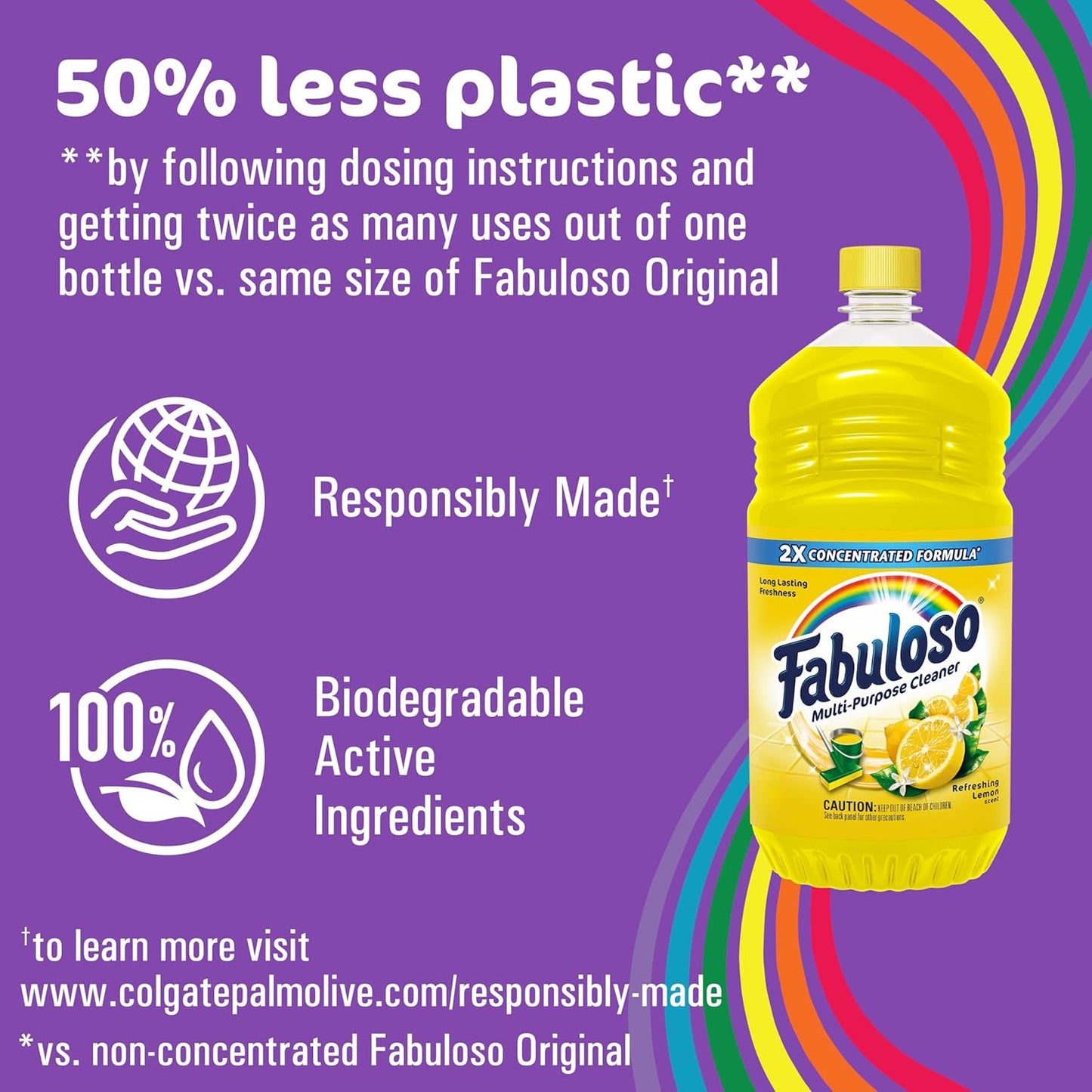 Fabuloso All-Purpose Cleaner, Lemon,56 oz