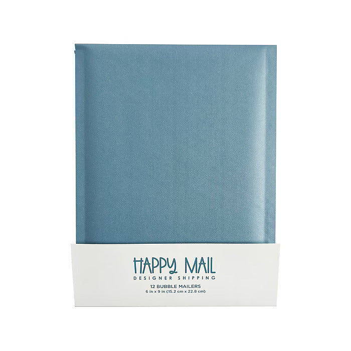6" x 9" Self-Sealing Bubble Mailer, Blue