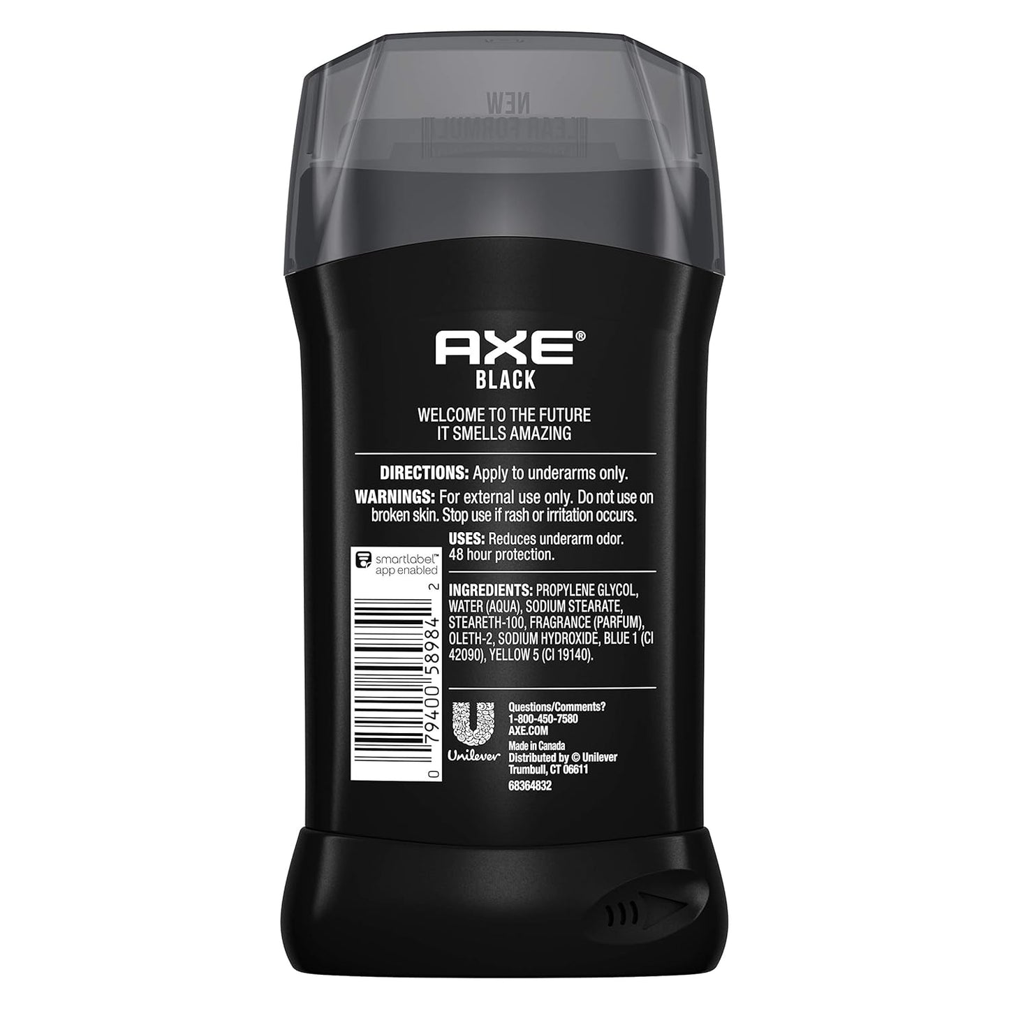 AXE Black Deodorant Stick, Frozen Pear & Cedarwood, 3 oz