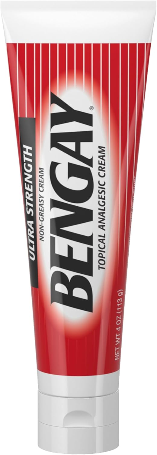 BENGAY Ultra Strength Non‑Greasy Pain Relief Cream, 4 oz