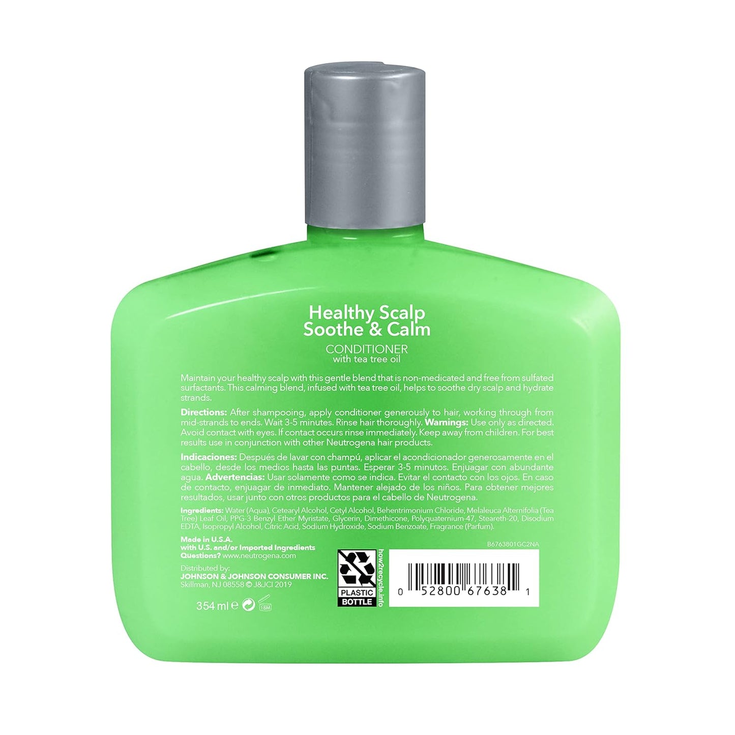 Neutrogena Healthy Scalp Soothe & Calm Conditioner with Tea Tree Oil, 12 oz