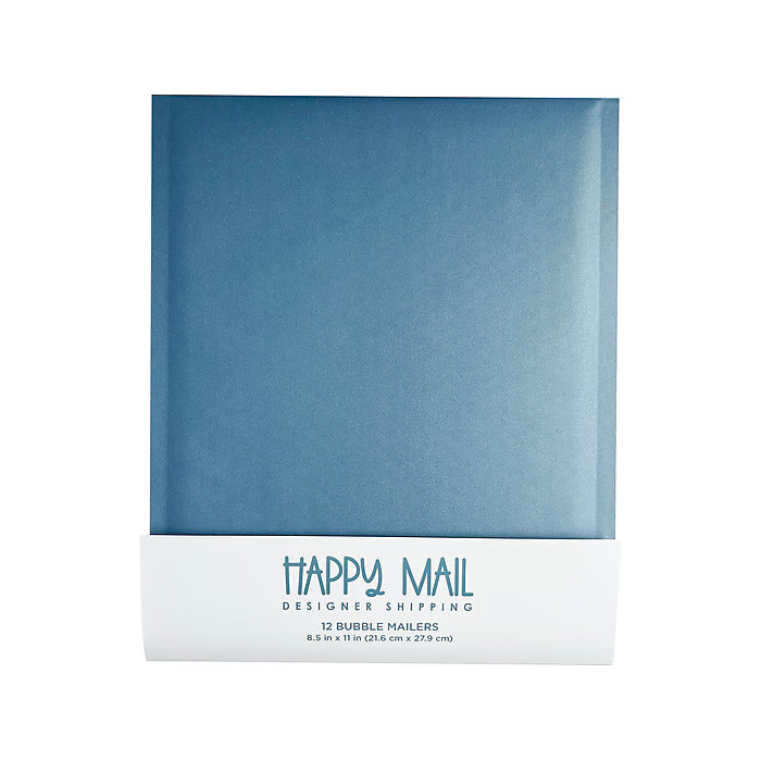 8.5" x 11" Self-Sealing Bubble Mailer, Blue