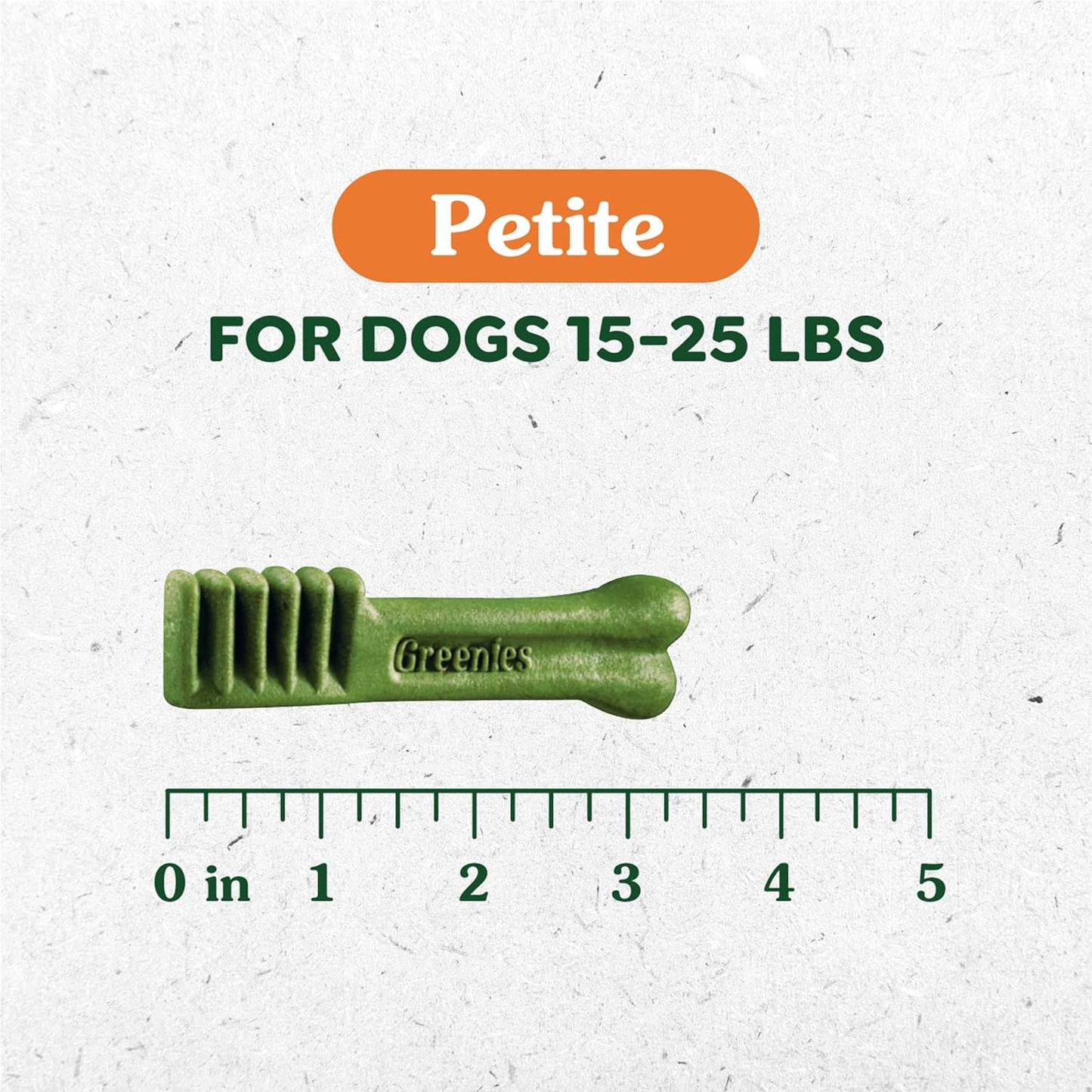 Greenies Petite Natural Dental Dog Chews – Fresh Flavor, 20ct