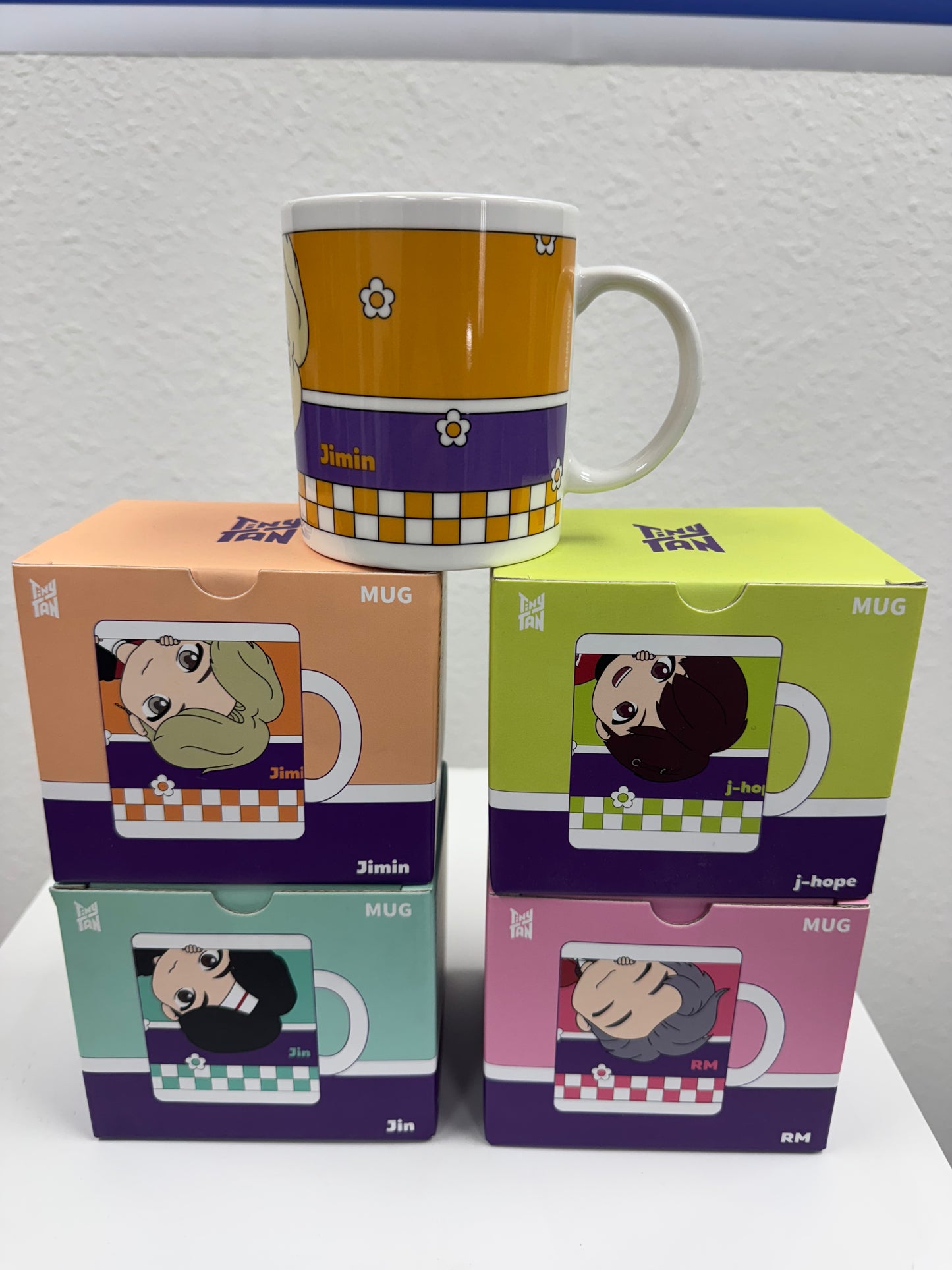 BTS x TinyTan Mugs