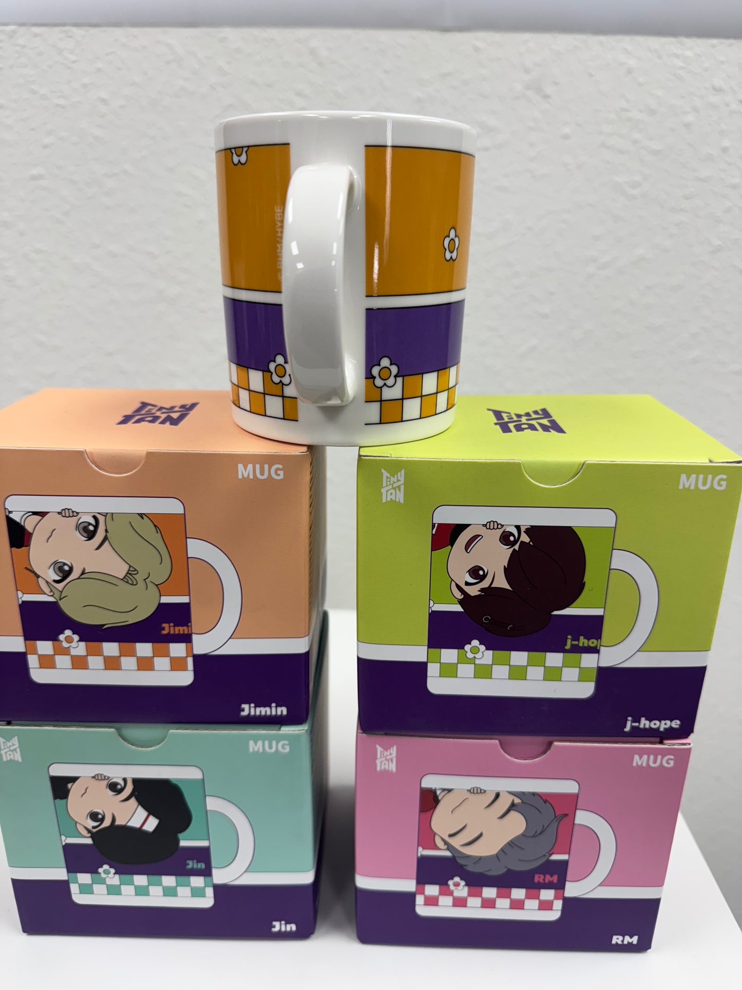 BTS x TinyTan Mugs
