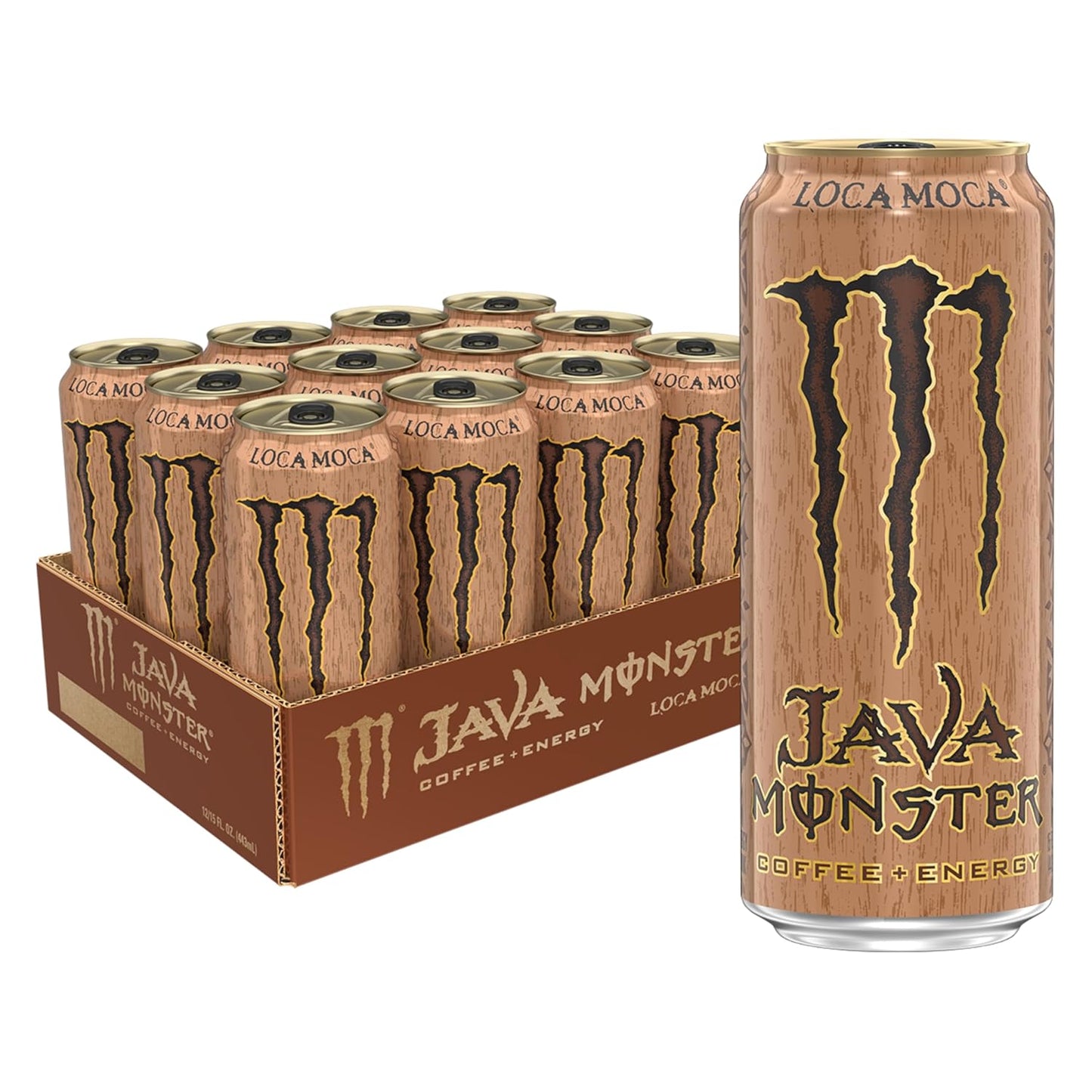 Monster Energy Drink, Java,Loca Moca, 15oz