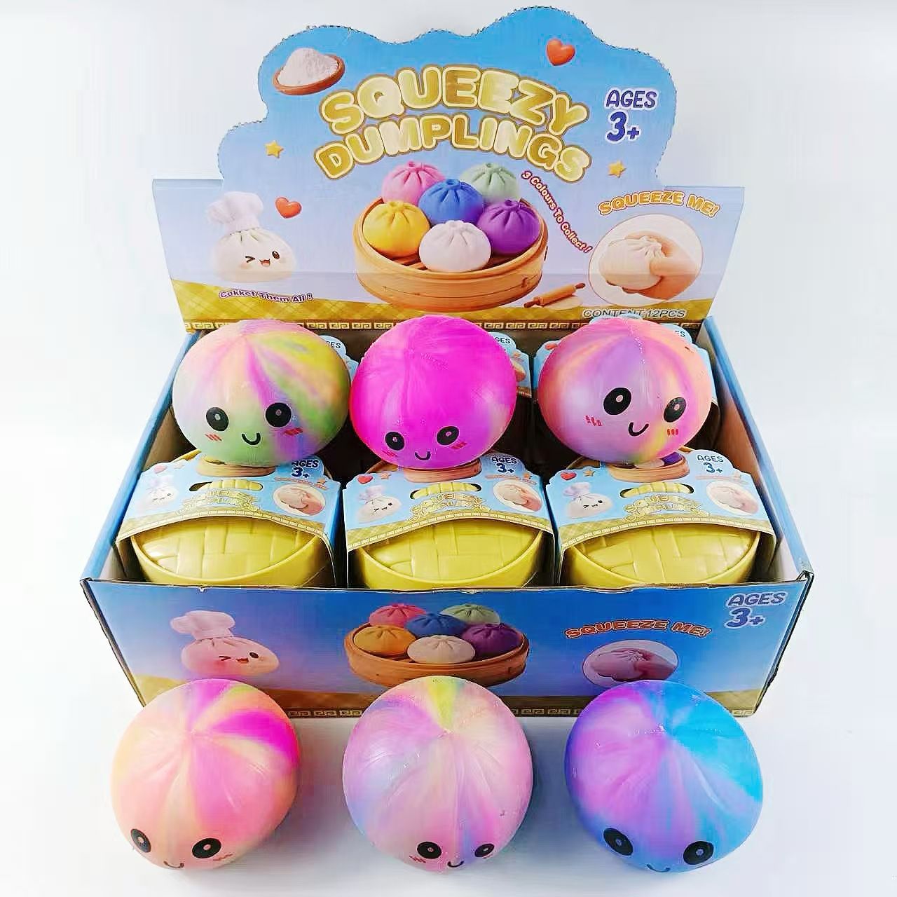 MIX Color Dumplings Squishy