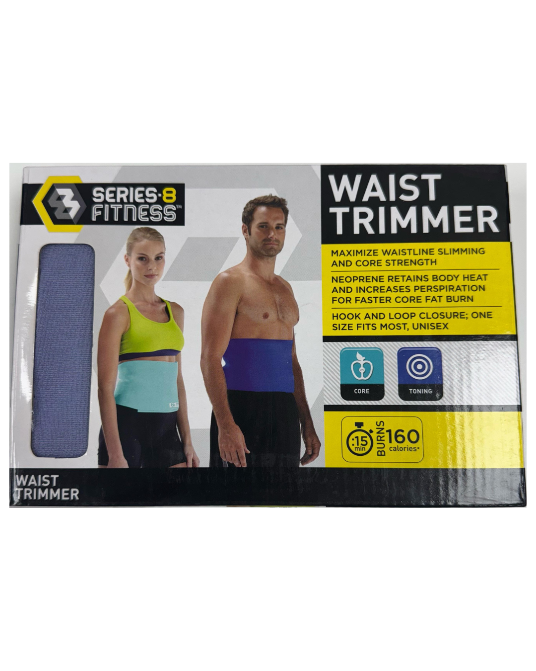 Series-8 Fitness Waist Trimmer – Unisex