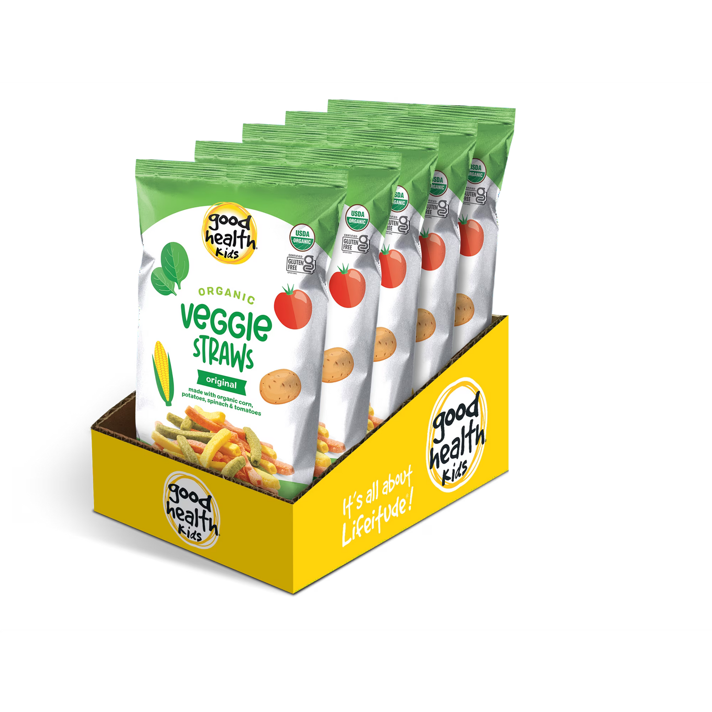 Good Health Organic Veggie Straws,2.75oz