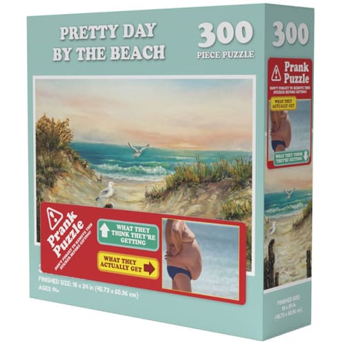 Doing Things Beach Prank Puzzle, 300 pieces