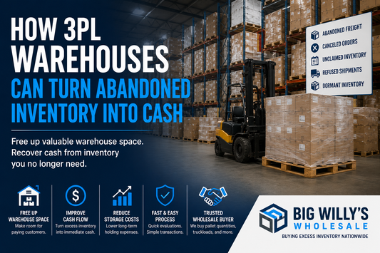 How 3PL Warehouses Can Turn Abandoned Inventory Into Cash