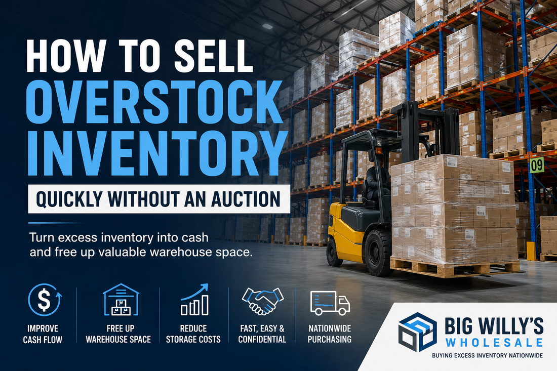 How to Sell Overstock Inventory Quickly Without an Auction