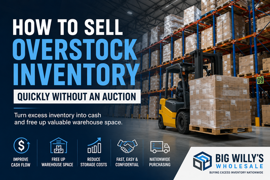 How to Sell Overstock Inventory Quickly Without an Auction