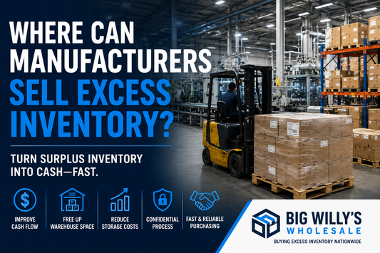 Where Can Manufacturers Sell Excess Inventory?