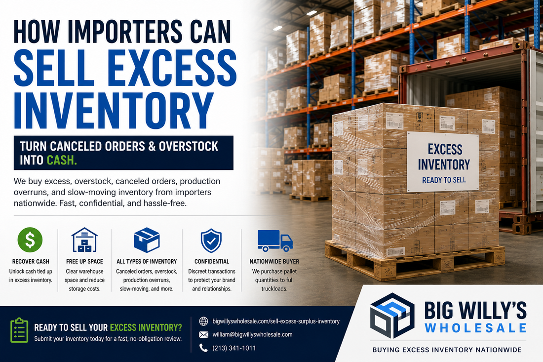 How Retailers Can Sell Excess Inventory, Shelf Pulls & Discontinued Merchandise