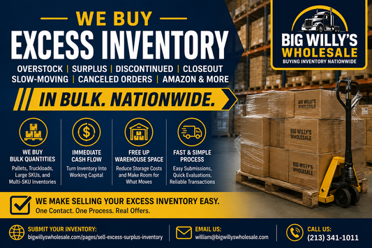 Moving Warehouses? Sell Excess Inventory