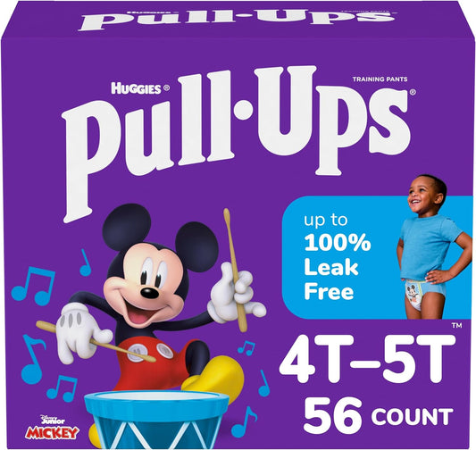 Huggies Pull-Ups Boys' Potty Training Pants, 4T-5T, 56ct