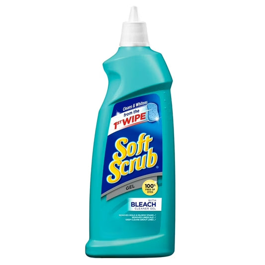 Soft Scrub Gel Cleanser with Bleach, 28.6 oz