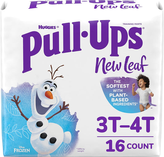 Pull‑Ups® New Leaf Boys’ Disney Frozen Training Pants – Size 3T–4T, 16ct