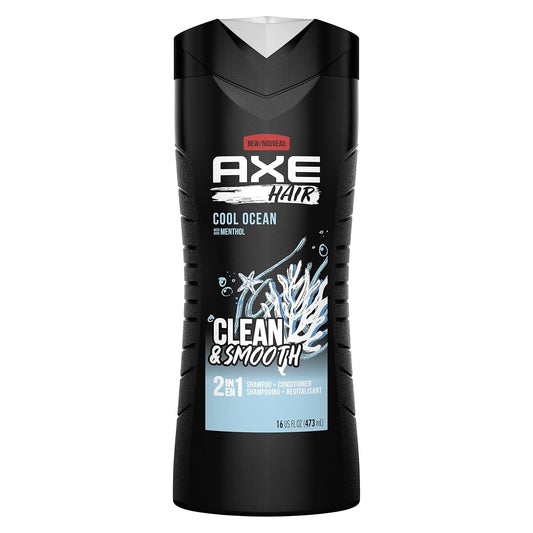 AXE Cool Ocean 2‑in‑1 Shampoo & Conditioner, 16oz