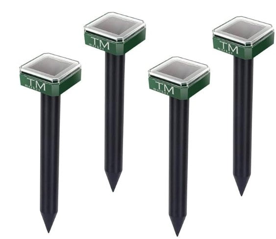 Solar Ultrasonic Mole & Gopher Repellents