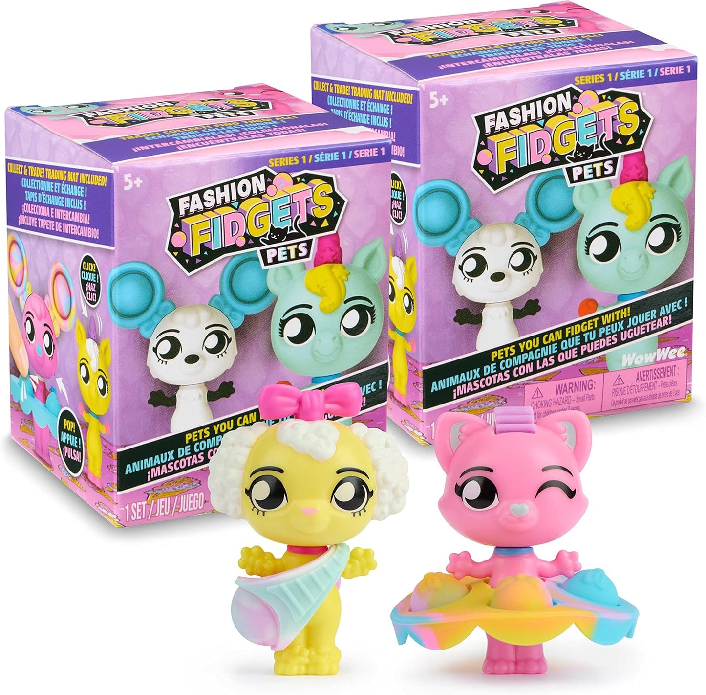 Fashion Fidgets Mini Pets 2-Pack