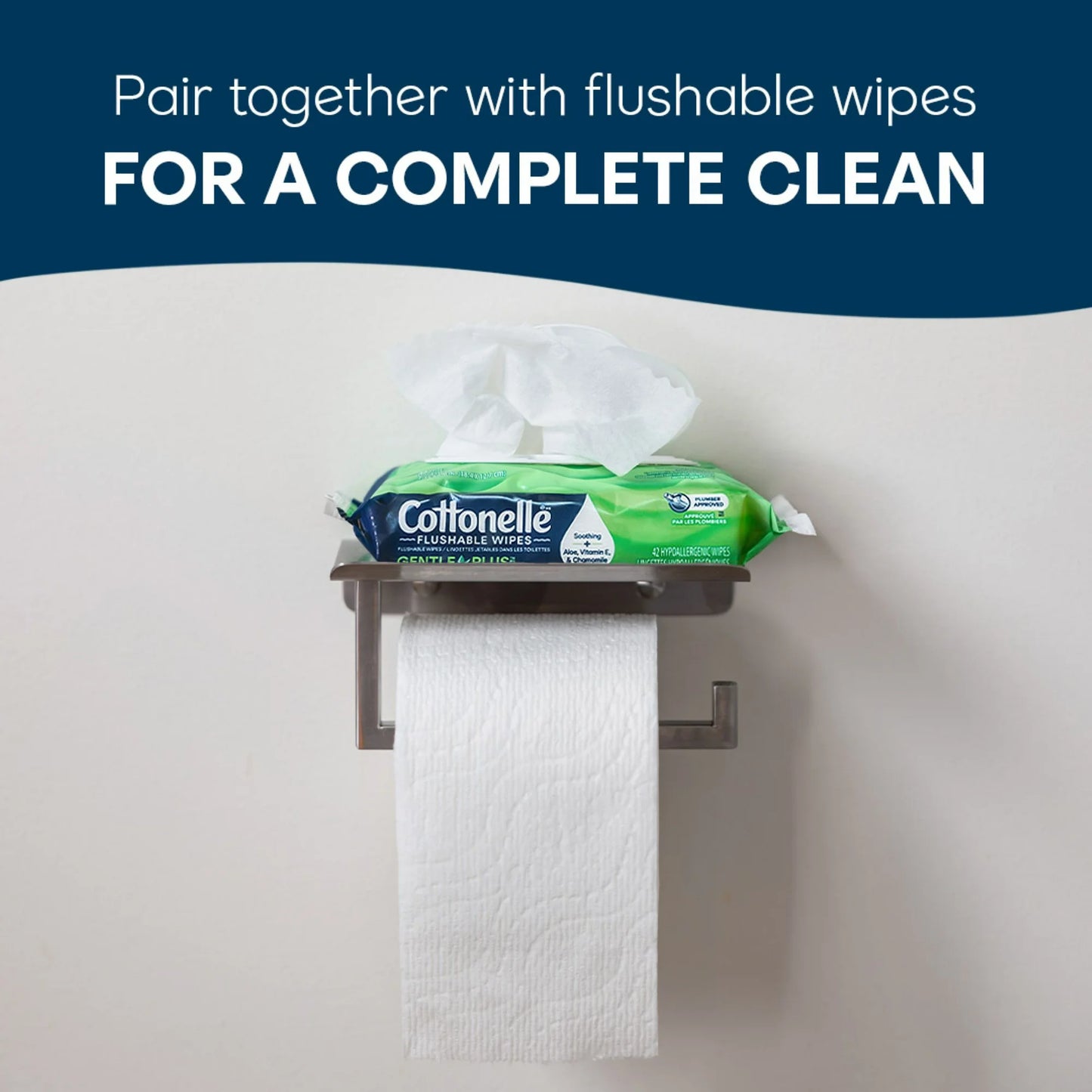 Cottonelle Ultra Comfort Toilet Paper, Soft Toilet Tissue, 12 Mega Rolls