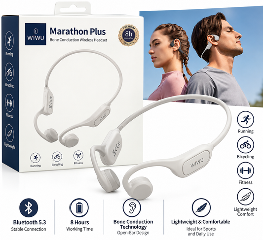 WiWU G1 Bone Conduction Earphones - White