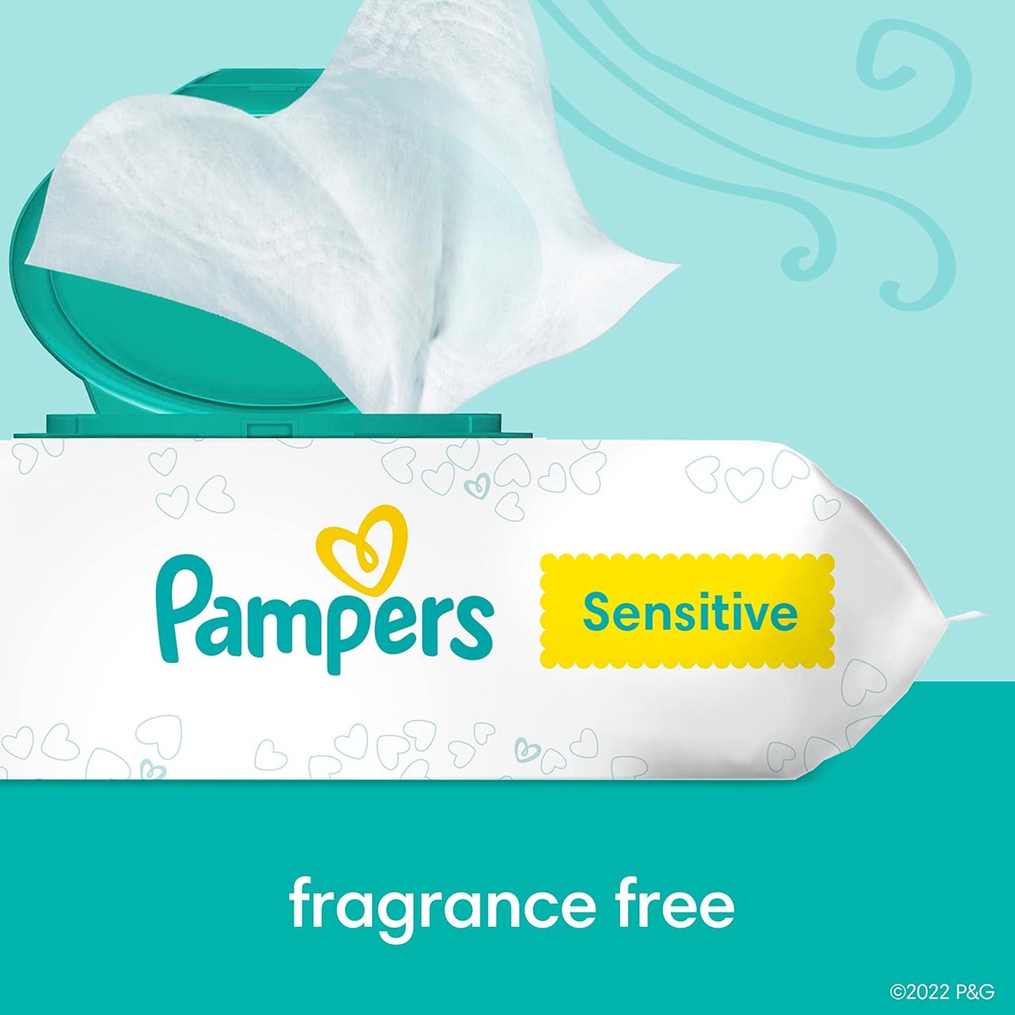 Pampers Sensitive Baby Wipes, 448 count