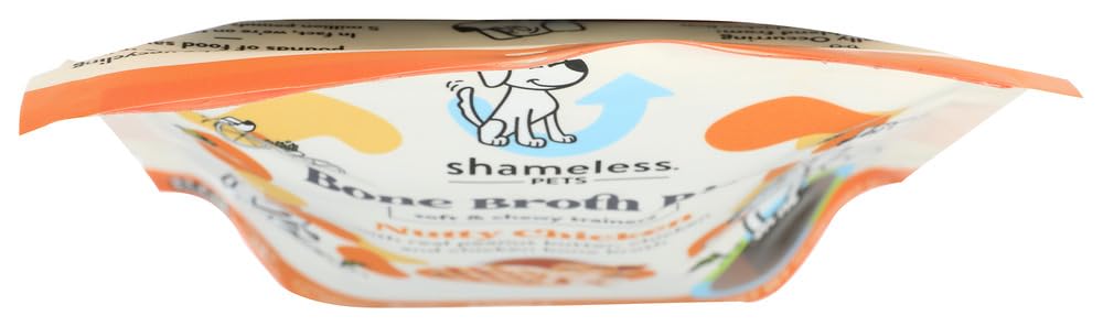 Dog Treats Bone Broth Bits Nutty Chicken, 10oz