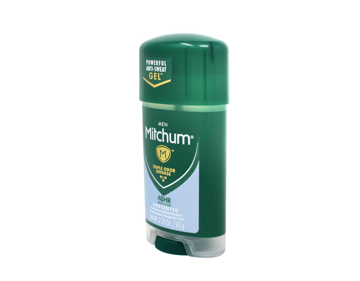 Mitchum Clear Gel Deodorant, Unscented,2.25oz