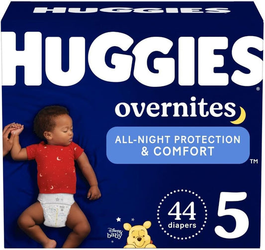 Huggies Overnites Size 5 Overnight Diapers,44ct