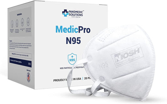 Pandmedic MedicPro N95 Medical Grade Masks MADE IN USA