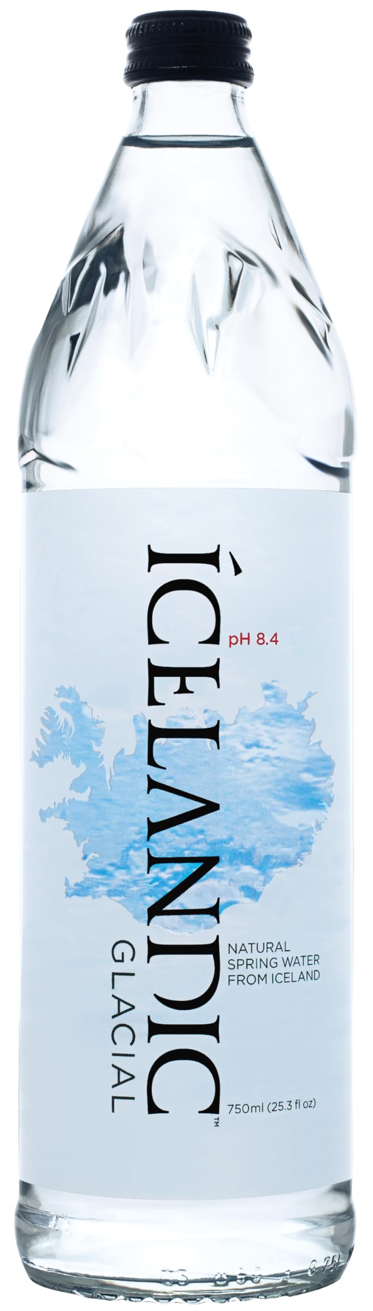 Icelandic Glacial Natural Spring Alkaline Water,25oz