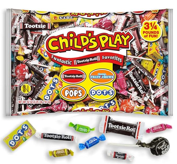 Toostie® Child's Play® Funtastic Favorites Halloween Candy, 3.5Lbs (40 CASES OF 12)