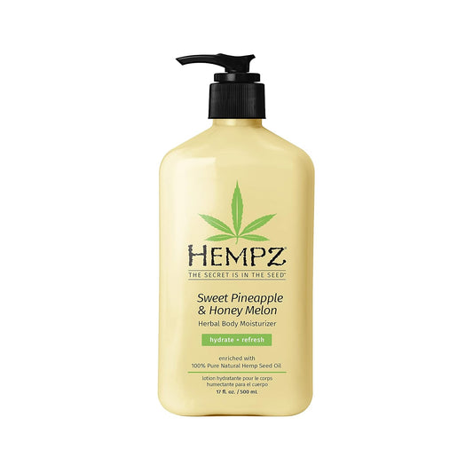 Hempz Sweet Pineapple & Honey Melon Herbal Body Moisturizer, 17 oz