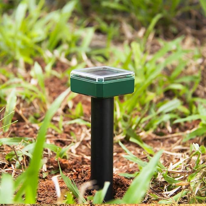 Solar Ultrasonic Mole & Gopher Repellents