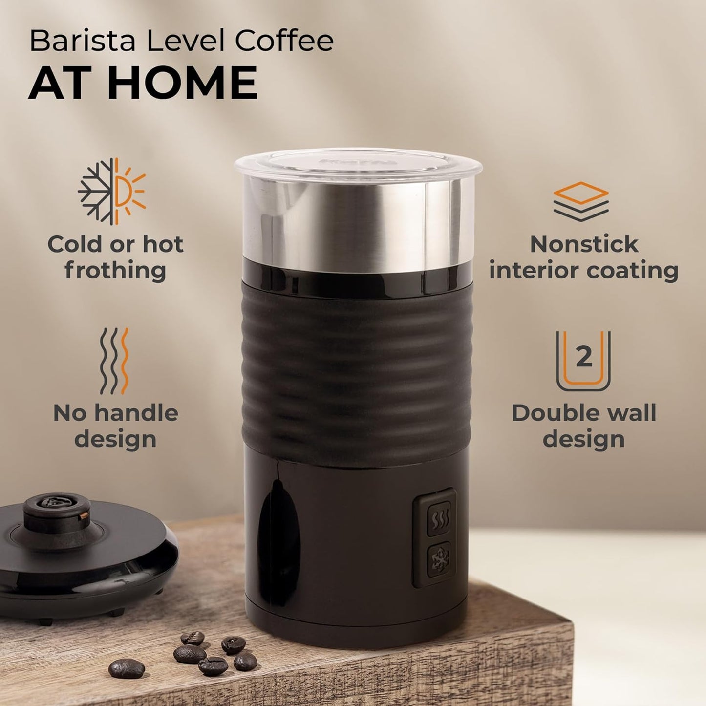 Electric Milk Frother & Steamer