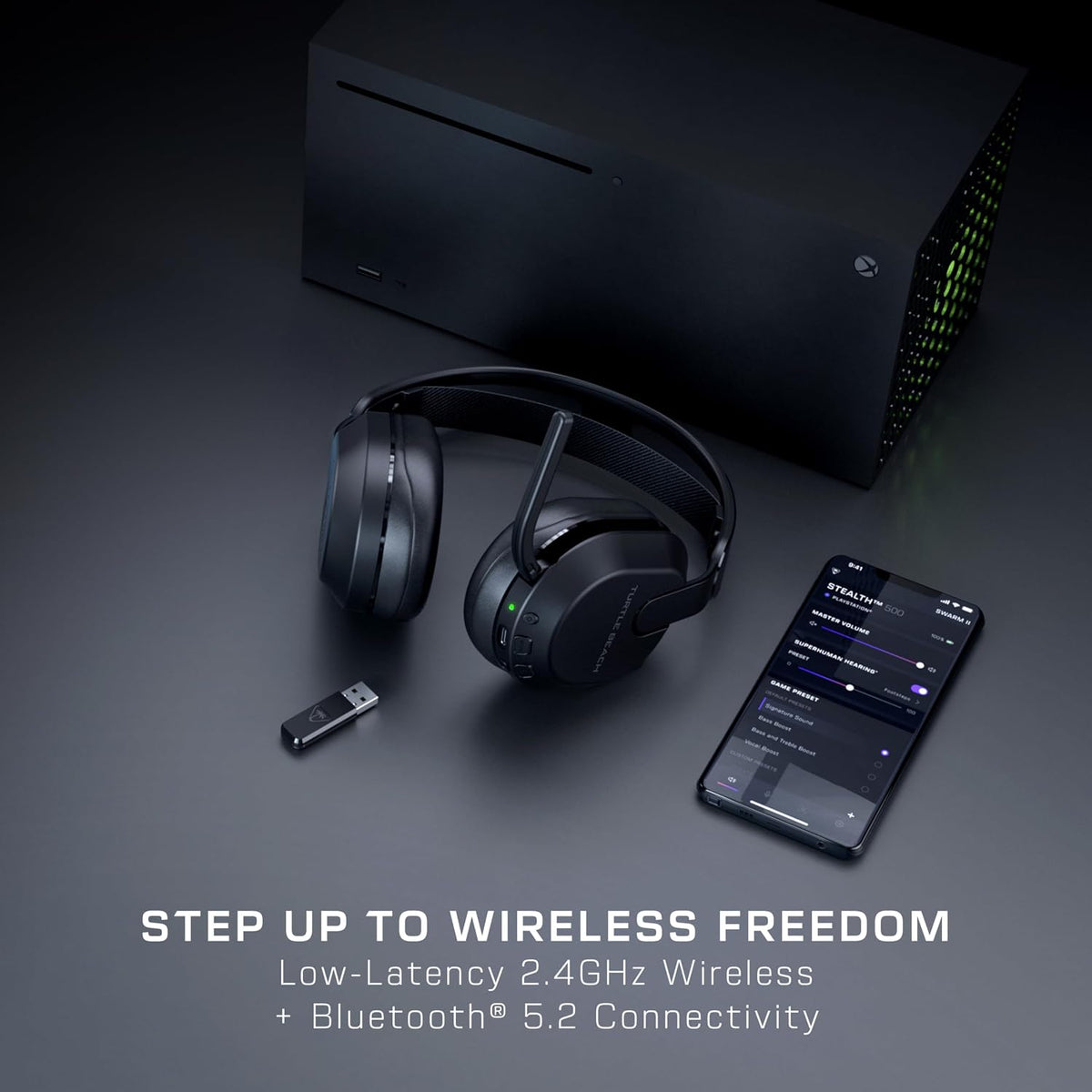 Turtle Beach Stealth 500 Wireless Gaming Headset for Xbox – Black