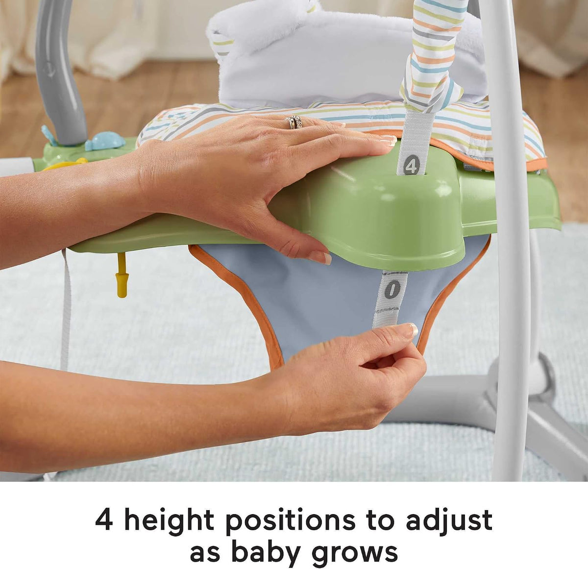 Fisher-Price SpaceSaver Jumperoo Baby Bouncer & Activity Center