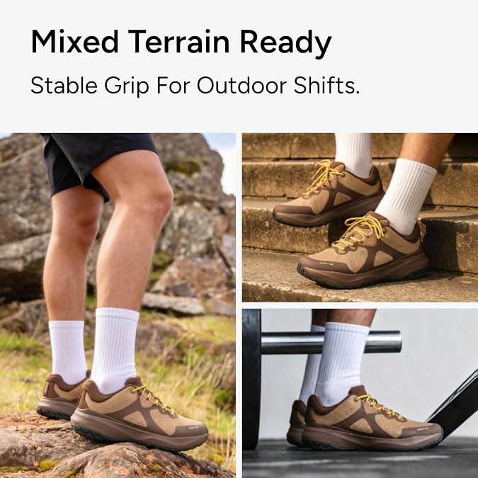 Muddy Vibes Men's Walking Shoes – Breathable Mesh Sneakers