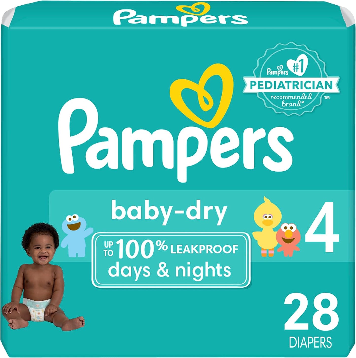 Pampers Cruisers 360 Diapers, Size 4,28ct